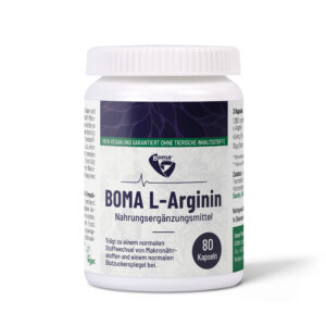 BOMA L-Arginin Kapseln mit Zink und Chrom – Verpackung